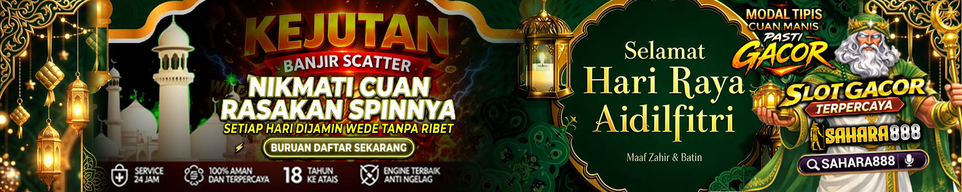 Banner Idul Fitri Sahara888